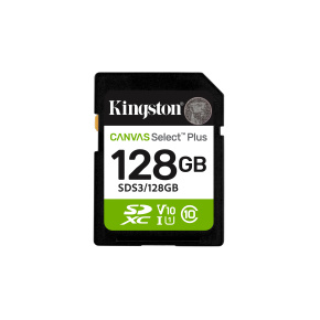 Kingston Canvas Select Plus/SDXC/128GB/UHS-I U1 / Class 10