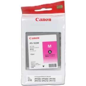 CANON INK PFI-102 MAGENTA iPF-500, 600, 700 CANON INK PFI-102 MAGENTA iPF-500, 600, 700