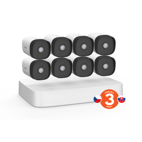 Tenda K8P-4TR - PoE kamerový set 4Mpx, 8CH NVR + 8x IP kamera 4Mpx IP67, zvuk, web. rozhranie, CZ app Tenda K8P-4TR - PoE kamerový set 4Mpx, 8CH NVR + 8x IP kamera 4Mpx IP67, zvuk, web. rozhranie, CZ app