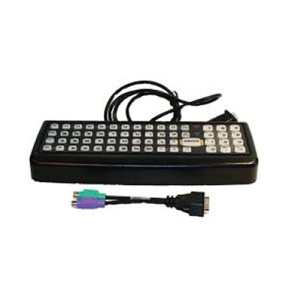 Honeywell 60 key Rugged Keyboard, QWERTY, PS2, WX8 adap.cable