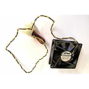 EUROCASE ventilátor 80mm, 12V/0,08A (molex) EUROCASE ventilátor 80mm, 12V/0,08A (molex)