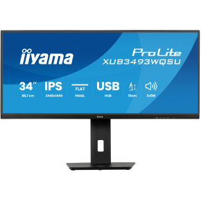 iiyama ProLite/XUB3493WQSU-B6/34"/IPS/wQHD/120Hz/1ms/Čierna/3R