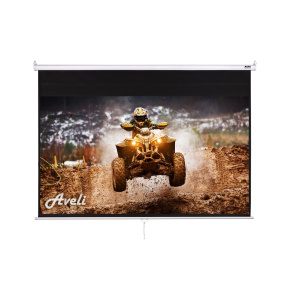 Nástenné projekčné plátno AVELI, 221x125cm (16:9)