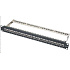 XtendLan Patch panel, 19'', 24 portů, vyjmutelné keystone, Cat6a, stíněný