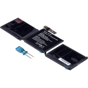 Batéria T6 Power pre Apple MacBook Pro 13" Retina 2016, 2017, 4700mAh, 53,6Wh, 3cell, Li-pol