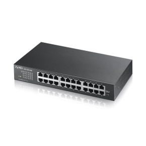 ZYXEL 24xGb fanless rack switch GS1100-24E v3 ZYXEL 24xGb fanless rack switch GS1100-24E v3