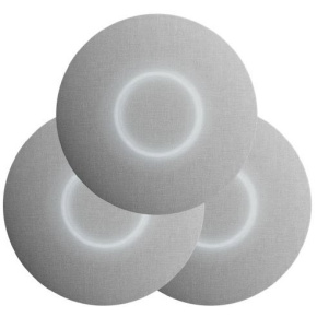 Ubiquiti kryt pre UAP-nanoHD, U6 Lite a U6+, motív tkaniny, 3 kusy