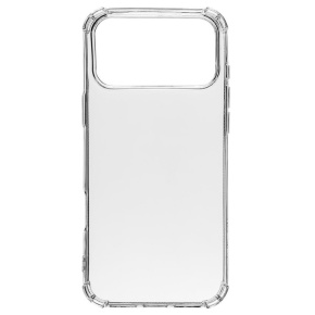 Tactical TPU Plyo Kryt pre Apple iPhone 17 Pro Max Transparent