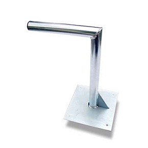 Satelitná konzola - pozink., plast. uzáver, 450mm