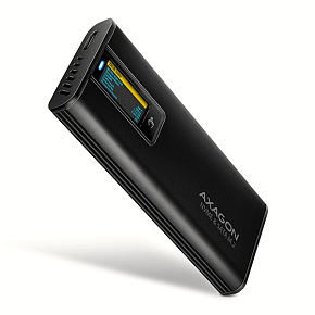 AXAGON EEM2-SD2B, USB-C 10Gbps externý box s displejom pre M.2 NVMe/SATA SSD, bezskrutkový, čierny AXAGON EEM2-SD2B, USB-C 10Gbps externý box s displejom pre M.2 NVMe/SATA SSD, bezskrutkový, čierny