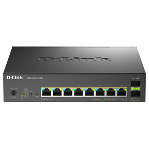 D-Link DMS-1250-10SPL/E, 8x 2.5G PoE, 2x 10G SFP+, 120W Smart Managed Switch D-Link DMS-1250-10SPL/E, 8x 2.5G PoE, 2x 10G SFP+, 120W Smart Managed Switch