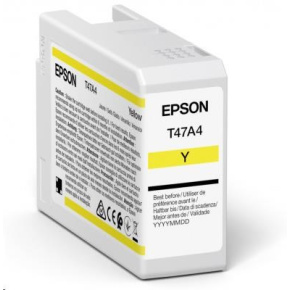 Atrament EPSON Singlepack Yellow T47A4 UltraChrome Pro 10 50 ml Atrament EPSON Singlepack Yellow T47A4 UltraChrome Pro 10 50 ml
