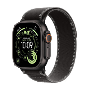 Apple Watch Ultra 3/49/Elegant Band/Black/Charcoal