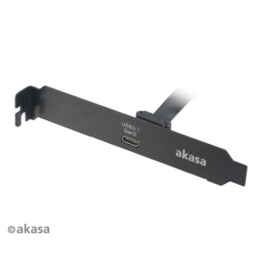 AKASA - USB 3.1 gen 2 Typ C PCI záslepka