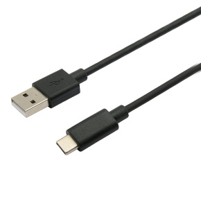 Kábel C-TECH USB 2.0 AM na Type-C kábel (AM/CM), 2m, čierny Kábel C-TECH USB 2.0 AM na Type-C kábel (AM/CM), 2m, čierny