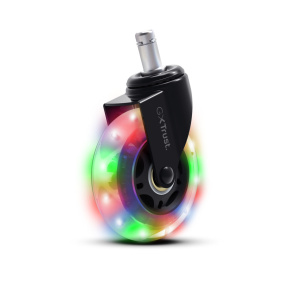TRUST GXT701 LED GÉL CHAIR WHEELS TRUST GXT701 LED GÉL CHAIR WHEELS