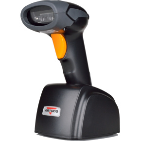 CCD čítačka Virtuos HW-311A, bezdrôtová, základňa, USB (klávesnica/RS-232 emulácia), čierna CCD čítačka Virtuos HW-311A, bezdrôtová, základňa, USB (klávesnica/RS-232 emulácia), čierna