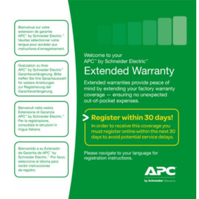 3 Year Extended Warranty, WEXTWAR3YR-SP-01