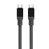Tactical Fat Man Cable USB-C/USB-C 1m Grey
