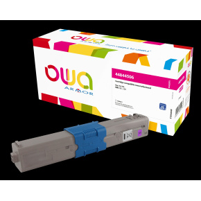 OWA Armor toner kompatibilný s OKI 44844506, 10000st, červená/magenta OWA Armor toner kompatibilný s OKI 44844506, 10000st, červená/magenta