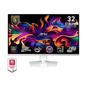 MSI MPG/321URXW/31,5"/QD-OLED/4K UHD/240Hz/0,03ms/Biela/3R