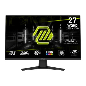 MSI MAG/274QF X24/27"/IPS/QHD/240Hz/0,5ms/Čierna/3R MSI MAG/274QF X24/27"/IPS/QHD/240Hz/0,5ms/Čierna/3R