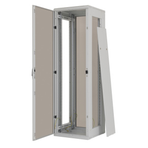 Stojan.rack 42U(š)600x(h)600 rozober.perf.dvojkr.dvere