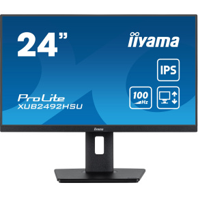 iiyama ProLite/XUB2492HSU-B6/23,8"/IPS/FHD/100Hz/0,4ms/Black/3R iiyama ProLite/XUB2492HSU-B6/23,8"/IPS/FHD/100Hz/0,4ms/Black/3R
