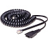 Jabra QD-RJ10, 0,5-2m, coiled