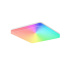 Tellur WiFi Smart LED štvorcové stropné svetlo, 24W, 3000-6500K + RGB, biele