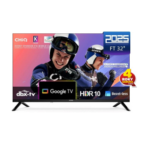 CHiQ LF32FT TV 32", FHD, smart, Google TV, dbx-tv, Dolby Audio, Frameless