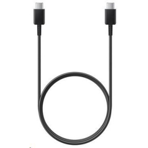 Samsung datový kabel EP-DG980BBE, USB-C, 3A, délka 1 m, černá (bulk) Samsung datový kabel EP-DG980BBE, USB-C, 3A, délka 1 m, černá (bulk)