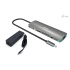 i-tec USB-C Metal Nano Docking Station 4K HDMI LAN, Power Delivery 100 W + Charger 100 W (bundle)