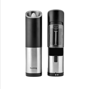 Elektrické mlynčeky na korenie Huslog strieborné