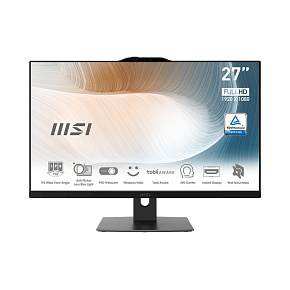 MSI Modern/AM272P 12M/27"/FHD/i3-1215U/8GB/512GB/Intel int/bez OS/Čierna/2R