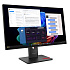 Lenovo ThinkVision/ThinkVision T27UD-40 Monitor/27"/QLED/4K UHD/60Hz/6ms/Čierna/3R
