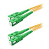 Duplexní patch kabel SM 9/125, OS2, SC(APC)-SC(APC), LS0H, 1m