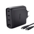 TRUST GaN Nabíječka MAXO 65W, 3xUSB-C,1xUSB-A, černá