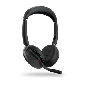 Jabra Evolve2 65 Flex/Stereo/ANC/USB-C/BT-USB/Bezdrať/MS/Čierna