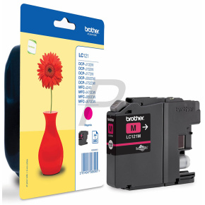 LC-121M (atrament magenta, 300 str.) LC-121M (atrament magenta, 300 str.)