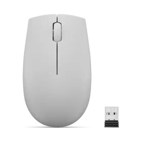Lenovo 300 Wireless Compact Mouse artic grey+bat Lenovo 300 Wireless Compact Mouse artic grey+bat