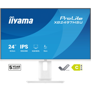 iiyama ProLite/XB2497HSU-W1/23,8"/IPS/FHD/120Hz/4ms/Biela/5R iiyama ProLite/XB2497HSU-W1/23,8"/IPS/FHD/120Hz/4ms/Biela/5R