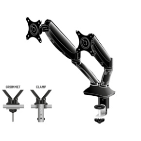 iiyama - dvojité rameno s plynovou pružinou iiyama - dvojité rameno s plynovou pružinou