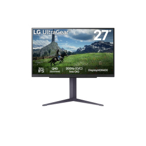 LG UltraGear/27GS85Q-B/27"/IPS/QHD/180Hz/1ms/Black/2R LG UltraGear/27GS85Q-B/27"/IPS/QHD/180Hz/1ms/Black/2R