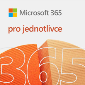 Microsoft 365 pro jednotlivce CZ (1 rok)