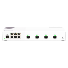 QNAP riadený switch QSW-M2106-4S (6x 2,5GbE RJ45 a 4x 10GbE SFP+)