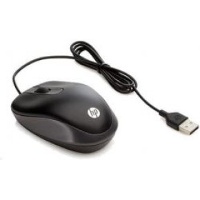 HP Travel Mouse/Cestovná/Optická/1 000 DPI/Drôtová USB/Čierna HP Travel Mouse/Cestovná/Optická/1 000 DPI/Drôtová USB/Čierna