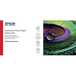 EPSON Production Photo Paper Glossy 200 36" x 30m EPSON Production Photo Paper Glossy 200 36" x 30m