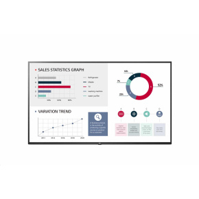 LG 50" signage 50UL3J UHD,400nit 16h,WebOS 6, Landscape and Portrait LG 50" signage 50UL3J UHD,400nit 16h,WebOS 6, Landscape and Portrait