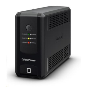 CyberPower UT GreenPower Series UPS 850VA/425W, nemecké zásuvky SCHUKO CyberPower UT GreenPower Series UPS 850VA/425W, nemecké zásuvky SCHUKO